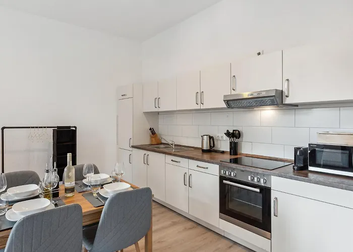 Apartament Homespace - - Gemuetliches Mit Balkon Magdeburg